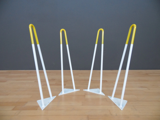 Coffee Table Legs, 16"Hairpin Legs, Multi Colors, Height 16"-20"Set(4