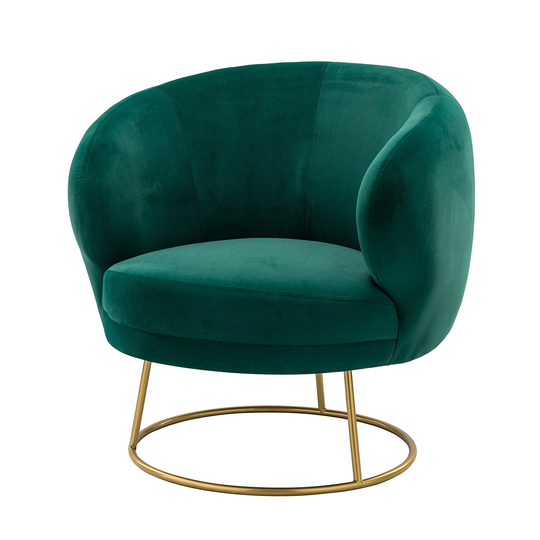 Elegant Vintage Velvet Barrel Chair Lounge Chairs Modern Living Room Curved Padded Seat Backrest Arm Chair