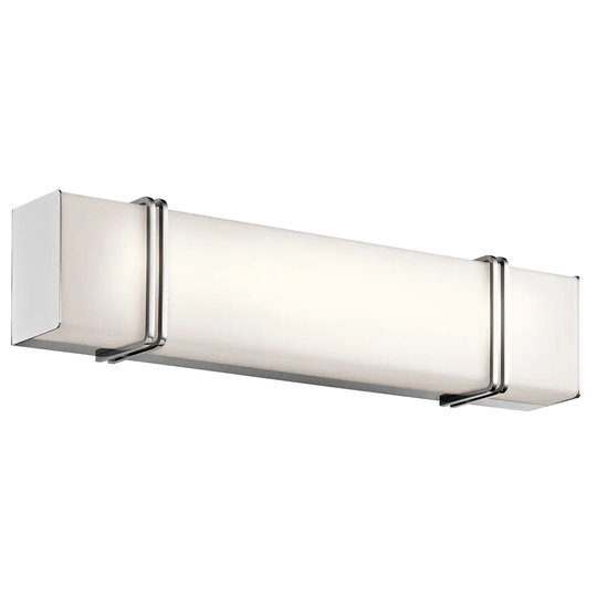 Kichler Lighting Impello Collection 24-inch Chrome LED Bath/Vanity Light