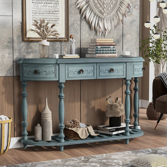 52'' Console Table Sofa Table Entryway Table for Hallway Living Room