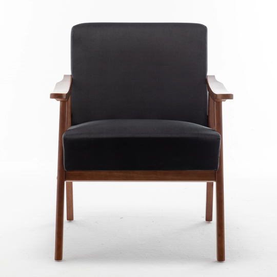 Cedrice 26.37" Wide velvet Accent Chair