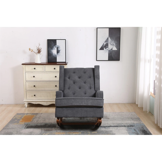 TiramisuBest Living Room Comfortable Rocking Chair Accent Chair