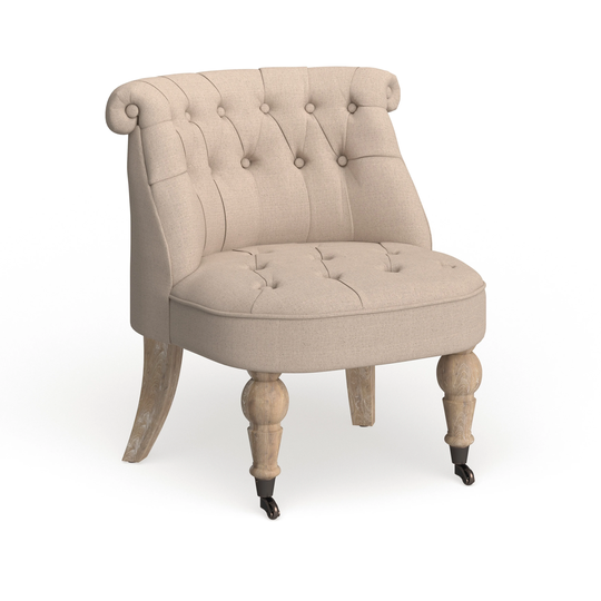 Safavieh Somerset Pull-up Taupe Chair - 26.5" x 25.7" x 28.5"
