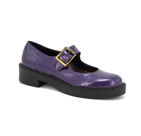 Purple Shoes, Platform Mary Janes, Patent Leather Janes Shoes On Sale, Custom Shoes, Vintage Heels