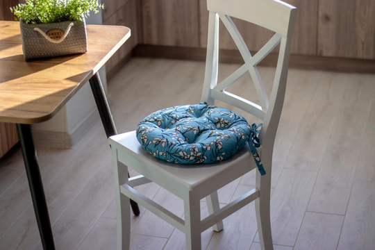 Chair Cushion, Round Chair Handmade Cushions For Indoor Use