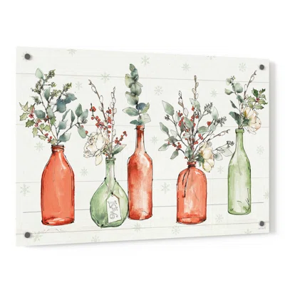 Modern Farmhouse I Christmas by Anne Tavoletti - Unframed Painting