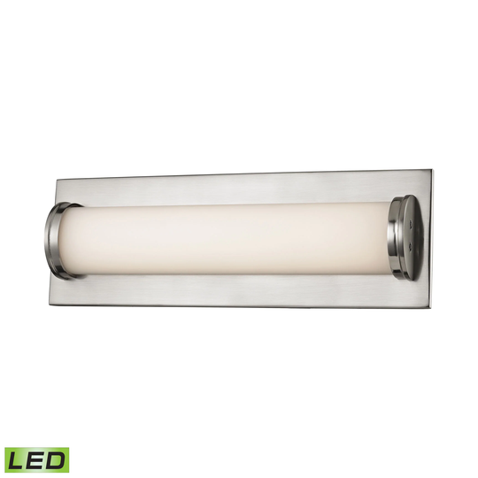 Alico Barrie Matte Satin Nickel 1-light LED Vanity