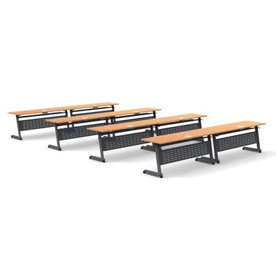 16 Person Training Meeting Seminar Tables Set