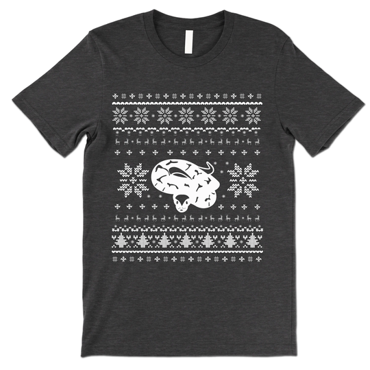 Ball Python Christmas Shirt. Pet Ugly Xmas T Shirts