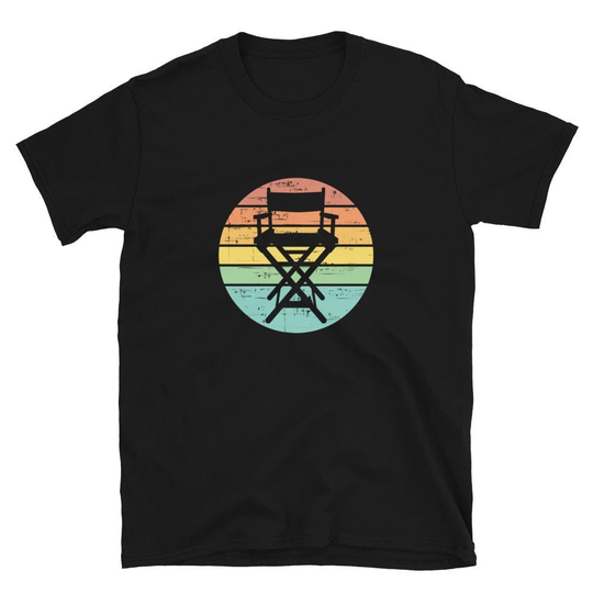 Movie Director Shirt | Chair Retro Gifts Filmmaker Directors