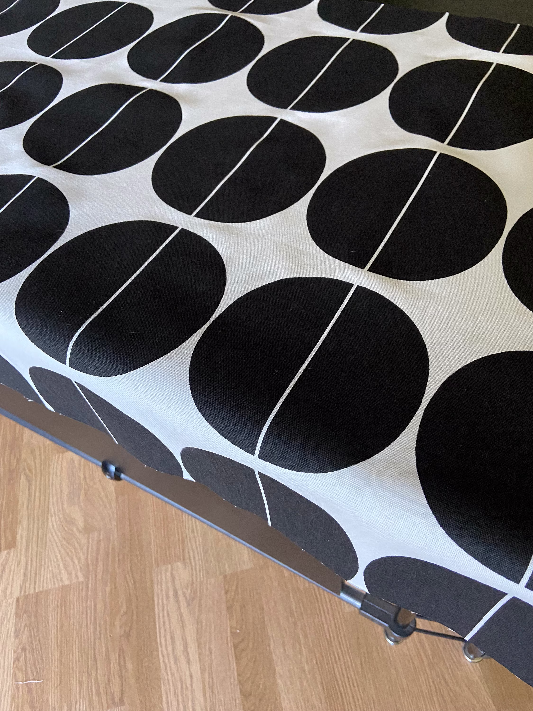Cotton Modern Tablecloth Round Black & White Oval Square Rectangle Table Linen