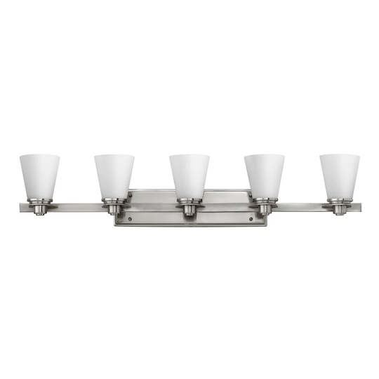 Hinkley Lighting 5 Light Bathroom Vanity Light from the Avon