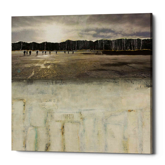Epic Graffiti 'Worlds Apart' by DB Waterman, Canvas Wall Art