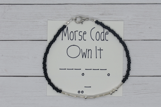 Morse Code Bracelet, Friendship Bracelets, Beaded Seed Bead Gift For Her, Own It Bracelets