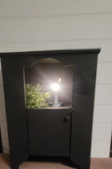 Side Table With Open Cubby