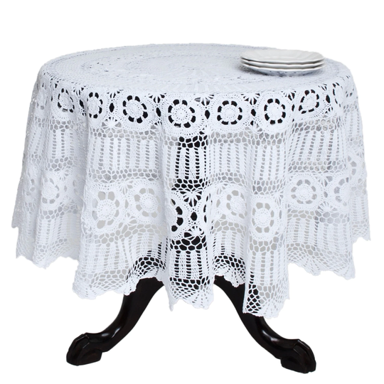 Handmade Crochet Lace Table Linens