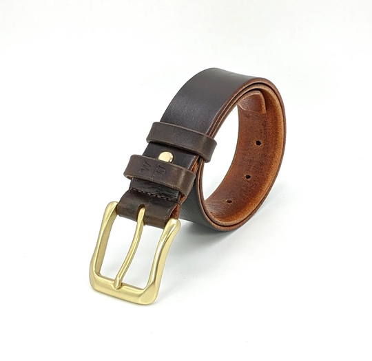 Personalized Leather Belt, Man Belt, Leather Belt, Italian Leather, Brass Buchle