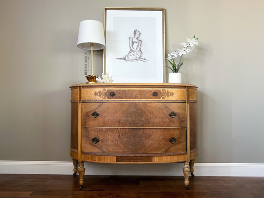 Sold Antique Traditional Hepplewhite Dresser, Victorian Sideboard, Transitional Credenza, Entryway Bureau