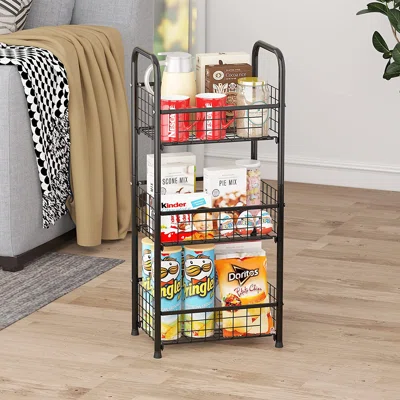Krimson Steel Freestanding Bathroom Shelves