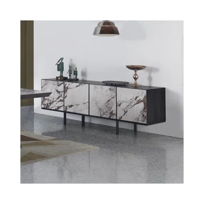 Ombre 80'' Wide Ash Solid Wood Sideboard