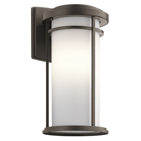 Kichler Lighting Toman Collection 1-light Olde Bronze Outdoor LED Wall Lantern