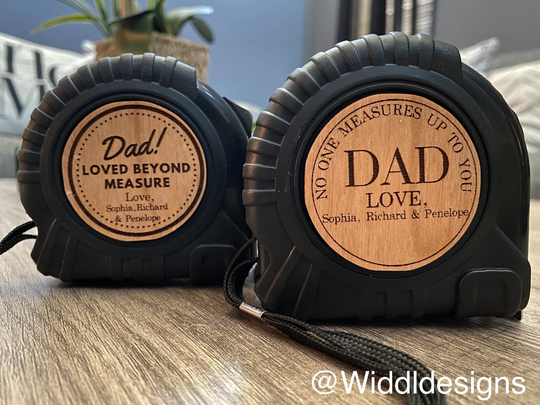 No One Measures Up To You Loved Beyond Measure, Personalized Measuring Tape, Father's Day Gift, Mens Christmas Gift