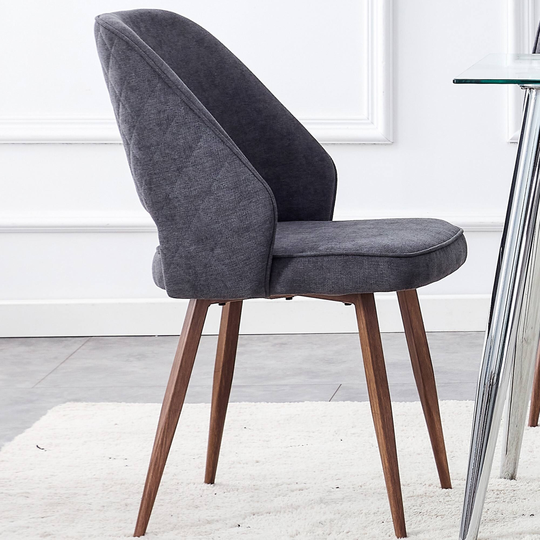 Comfy Modern Dining Chairs, Velvet Accent Chair, Living Room Leisure Chairs