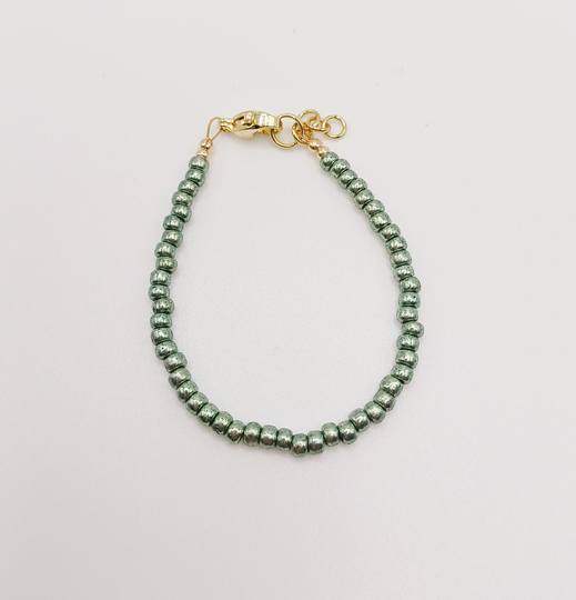Green Christmas Bracelet - Toddler Baby Bracelet For Girls - Bracelet - Jewelry
