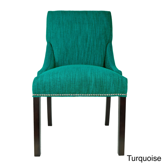 SOLE DESIGNS - MARIE Lucky Spring Seating Double Dow Upholstered Dining Chairs (Set of 2)
