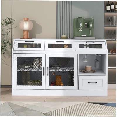 Alparra 54" Wide 4 Drawer Sideboard