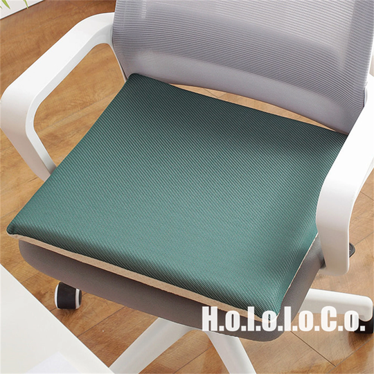 Multiple-Color Square Solid Pad For Chair, Cooling Chair Cushion With Tie, Seat Cushion, Soft Pads, Chair Cushions, Pillow Chair, Office