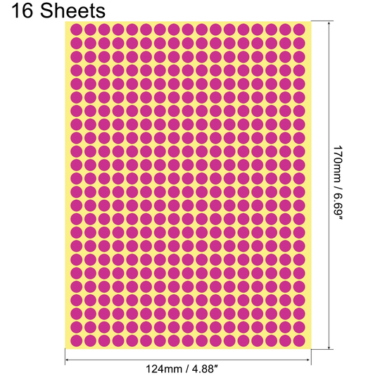 Sticker Label for Office Marker - colorful