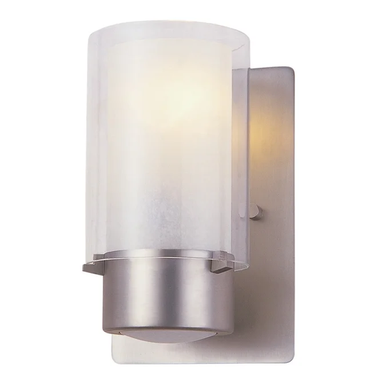 DVI Lighting DVP9001BNOP One Light Wall Sconce Essex Buffed Nickel w - One Size