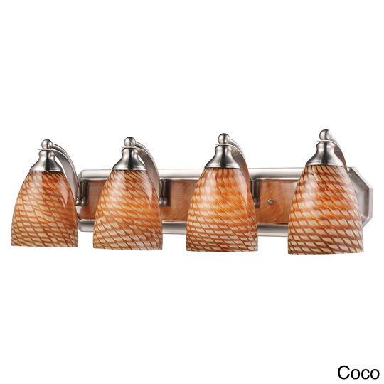 Celina Nickel 4-light Vanity