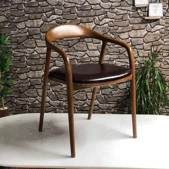 Modern Dining Chair - Stylish Wood Made Of Solid Wood, Cleanable Fabric, Personalized Size Customize Handmade Furniture