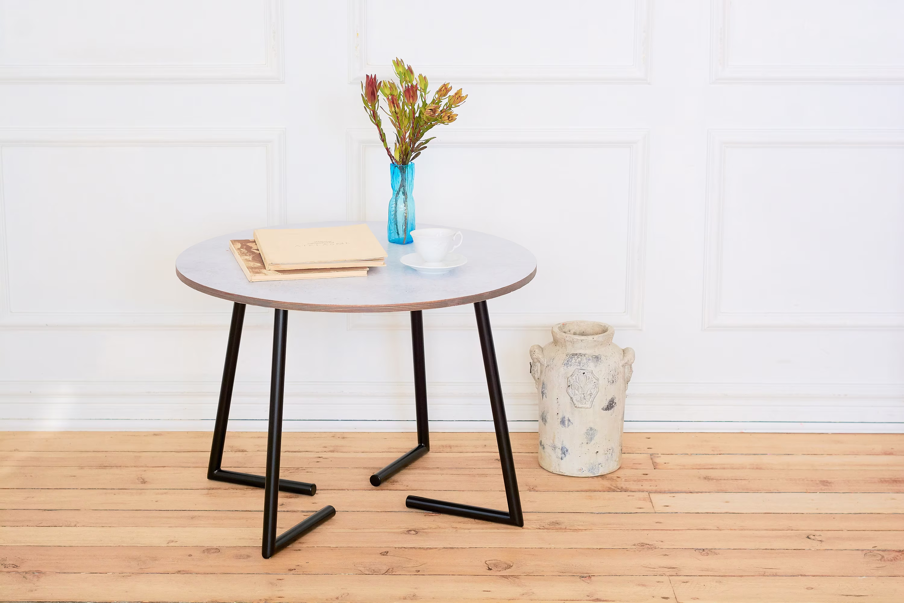 Set Of 4 Coffee Table Legs/Metal Desk For Round Table Top L Shape Modern Leg Set Custom Color Options