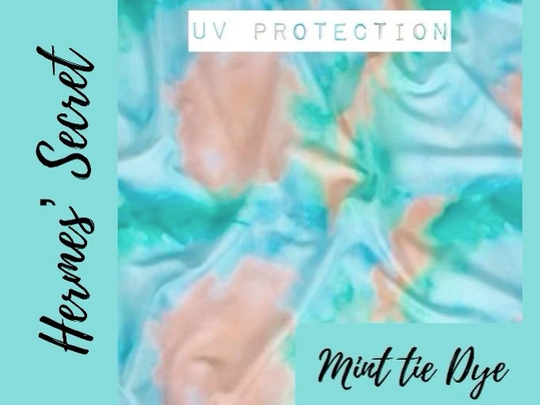 Hermes' Secret Uv Protection Mint Tie Dye Jammies