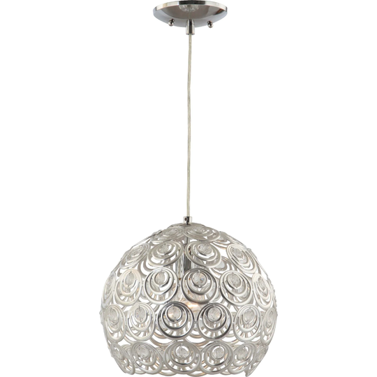 Volume Lighting 1-light Indoor Chrome Hanging Pendant