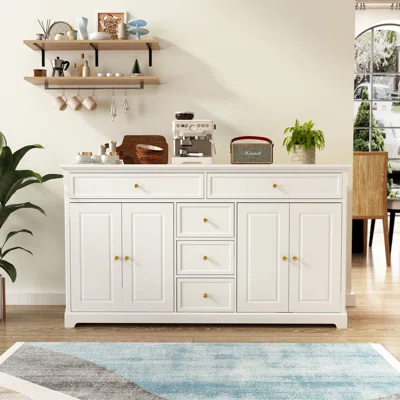 Jamarris 59.1" Wide 5 Drawer Sideboard
