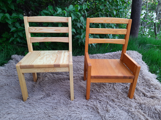 Nursery Chair Adjustable Height Wooden Custom Child Toddler Furniture Montessori Waldorf Gift For Grandson