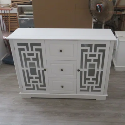 Grundie 47.2" Wide 3 Drawer Sideboard