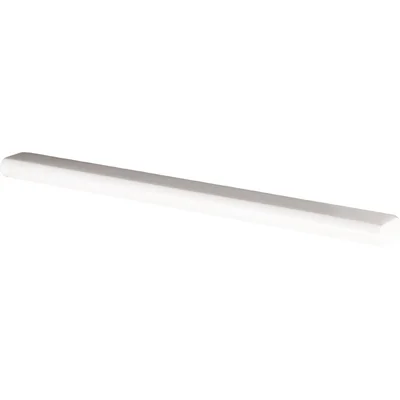 Bianco Dolomite 0.75" x 12" Marble Pencil Liner Tile Trim in White/Light Brown