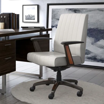 La-Z-Boy Bennett Modern Ergonomic Executive Office Chair with a High-Back and Lumbar Support