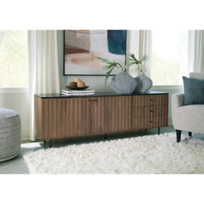 71.13" Wide 3 Drawer Sideboard