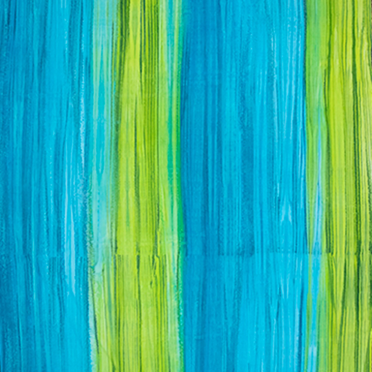 Color Me Banyan - Strata Turquoise Lime Sold By The 1/2 Yard - Cut Continuously