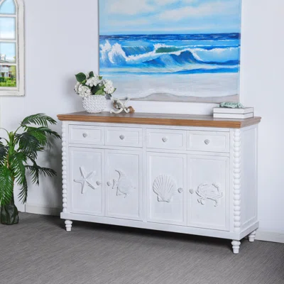 Finsbury 60" Wide 4 Drawer Sideboard
