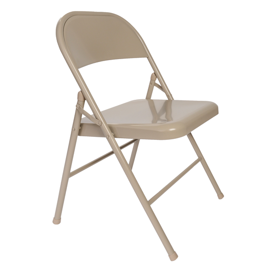 VECELO Home Office Chairs Commercial Folding Chairs Steel (Pack of 4)