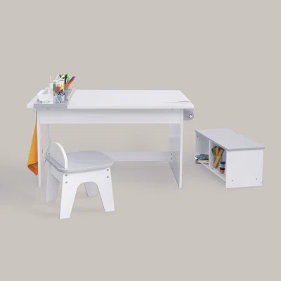 Kids Square Activity Table and Chair Set