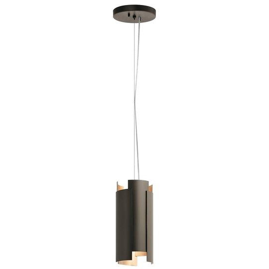 Kichler Lighting Moderne Collection 1-light Olde Bronze Mini Pendant