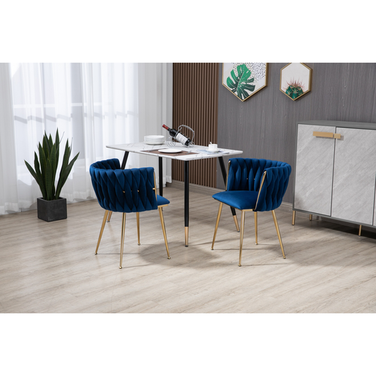 2-Set Leisure Dining Chair Accent Chair